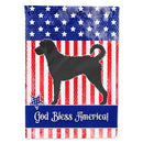 Labradoodle American House Flag 28x40 Porch Sleeve Pole Decorative Outside Yard Banner Artwork Wall Hanging, Polyester