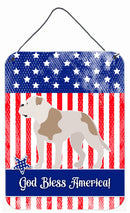 American Bulldog American Wall or Door Hanging Prints BB8429DS1216