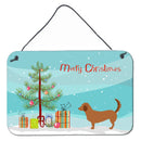 Alpine Dachsbrake Christmas Wall or Door Hanging Prints BB8432DS812