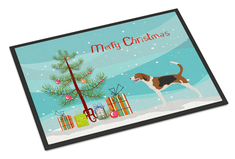 American Foxhound Christmas Doormat - 24x36 Decorative Floor Mat – Indoor/Outdoor Rug with Artistic Flair BB8433JMAT