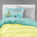Gordon Setter Christmas Standard Pillowcase Lightweight Super Soft Easy Care Decorative Artwork Pillowcase, Standard