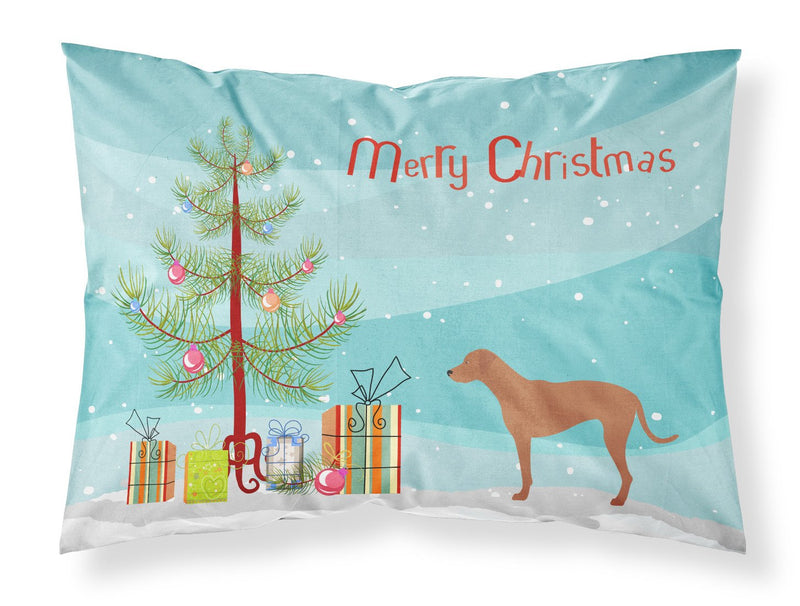 Rhodesian Ridgeback Christmas Fabric Standard Pillowcase BB8439PILLOWCASE