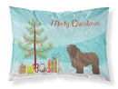 Bergamasco Shepherd Christmas Standard Pillowcase Lightweight Super Soft Easy Care Decorative Artwork Pillowcase, Standard