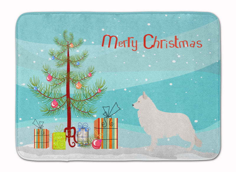 Berger Blanc Suisse Christmas Machine Washable Memory Foam Mat BB8454RUG