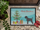 Black Russian Terrier Christmas Doormat - 24x36 Decorative Floor Mat – Indoor/Outdoor Rug with Artistic Flair BB8455JMAT