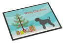 Black Russian Terrier Christmas Doormat - 24x36 Decorative Floor Mat – Indoor/Outdoor Rug with Artistic Flair BB8455JMAT