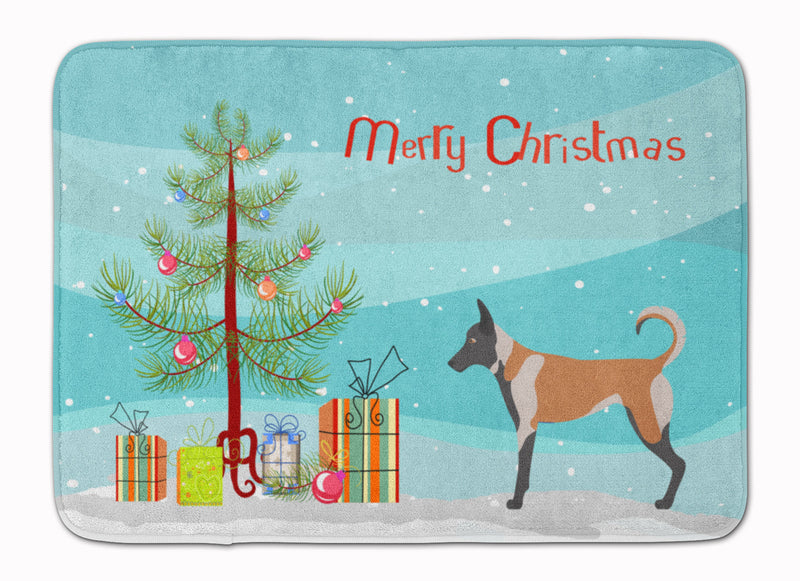 Malinois Christmas Machine Washable Memory Foam Mat BB8461RUG