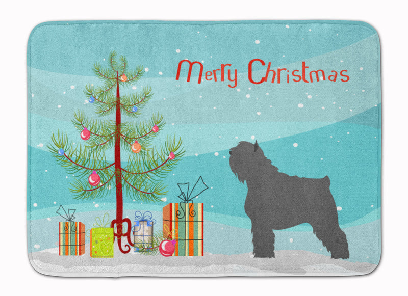 Bouvier des Flandres Christmas Machine Washable Memory Foam Mat BB8464RUG