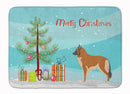 Belgian Tervuren Christmas Memory Foam Kitchen Mat Machine Washable Anti-Fatigue Cushion Comfort Bath or Kitchen Rug