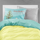 Kuvasz Christmas Standard Pillowcase Lightweight Super Soft Easy Care Decorative Artwork Pillowcase, Standard
