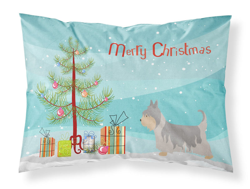 Australian Silky Terrier Christmas Fabric Standard Pillowcase BB8469PILLOWCASE