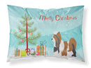 Biewer Terrier Christmas Standard Pillowcase Lightweight Super Soft Easy Care Decorative Artwork Pillowcase, Standard