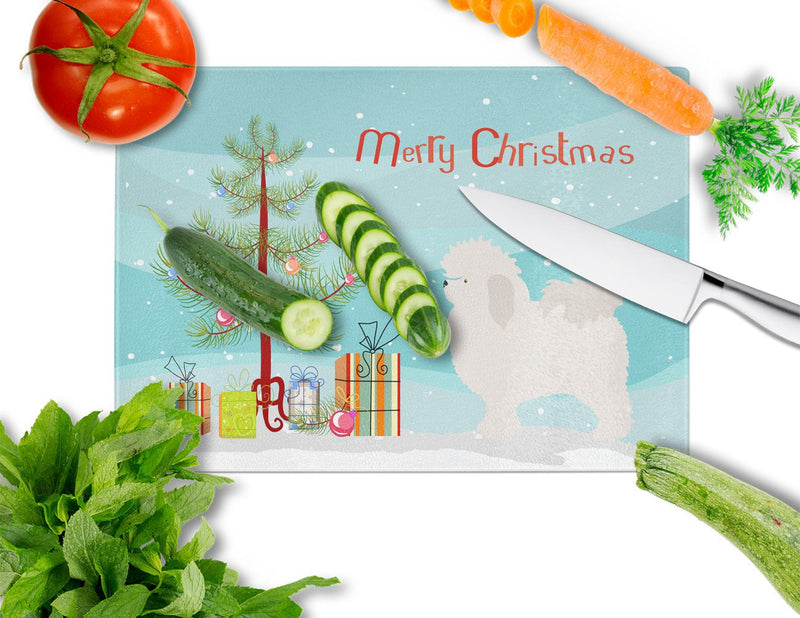 Bolognese Christmas Glass Cutting Boards – Durable, Decorative Kitchen Art Large BB8471LCB
