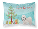 Lhasa Apso Christmas Standard Pillowcase Lightweight Super Soft Easy Care Decorative Artwork Pillowcase, Standard