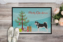 Alaskan Malamute Christmas Doormat - 24x36 Decorative Floor Mat – Indoor/Outdoor Rug with Artistic Flair BB8486JMAT