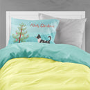 Canaan Dog Christmas Standard Pillowcase Lightweight Super Soft Easy Care Decorative Artwork Pillowcase, Standard