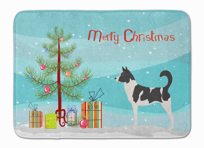 Canaan Dog Christmas Machine Washable Memory Foam Mat BB8491RUG