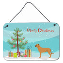 Alano Espanol Spanish Bulldog Christmas Wall or Door Hanging Prints BB8506DS812