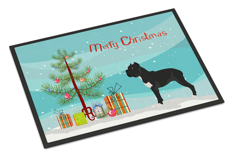 Cane Corso Christmas Doormat - 24x36 Decorative Floor Mat – Indoor/Outdoor Rug with Artistic Flair BB8507JMAT