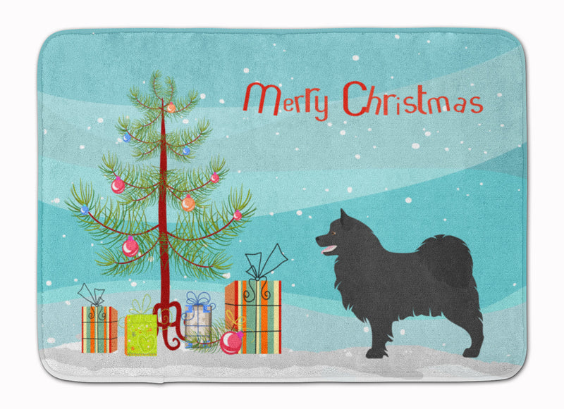 Swedish Lapphund Christmas Machine Washable Memory Foam Mat BB8509RUG