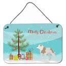 American Bulldog Christmas Wall or Door Hanging Prints BB8510DS812