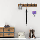 Mermaid Welcome Purple Leash or Key Holder Wall Hooks, Coat Rack Wall Mount, for Hanging Keys, Towels, Aprons, Leashes