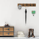 Mermaid Welcome Green Leash or Key Holder Wall Hooks, Coat Rack Wall Mount, for Hanging Keys, Towels, Aprons, Leashes