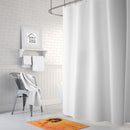 Mermaid Welcome Orange Machine Washable Memory Foam Mat BB8517RUG