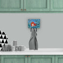 Mermaid Swimming Leash or Key Holder Wall Hooks, Coat Rack Wall Mount, for Hanging Keys, Towels, Aprons, Leashes