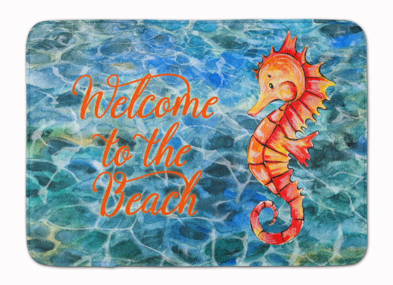 Seahorse Welcome Machine Washable Memory Foam Mat BB8519RUG