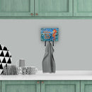 Seahorse Welcome Leash or Key Holder Wall Hooks, Coat Rack Wall Mount, for Hanging Keys, Towels, Aprons, Leashes