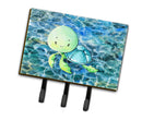 Sea Turtle Leash or Key Holder Wall Hooks, Coat Rack Wall Mount, for Hanging Keys, Towels, Aprons, Leashes