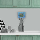 Blue Crab Leash or Key Holder Wall Hooks, Coat Rack Wall Mount, for Hanging Keys, Towels, Aprons, Leashes