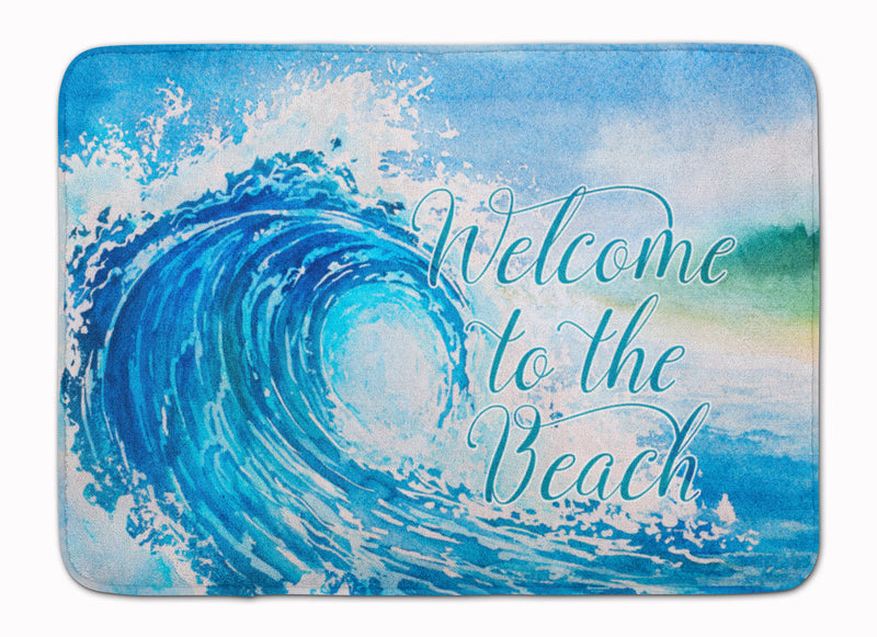 Wave Welcome Machine Washable Memory Foam Mat BB8529RUG