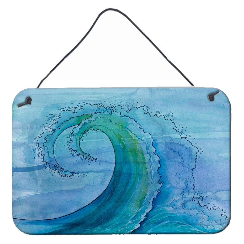 Abstract Wave Wall or Door Hanging Prints BB8531DS812