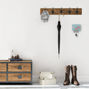 Flamingo Welcome Leash or Key Holder Wall Hooks, Coat Rack Wall Mount, for Hanging Keys, Towels, Aprons, Leashes