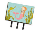 Mermaid and Cat Underwater Leash or Key Holder Wall Hooks, Coat Rack Wall Mount, for Hanging Keys, Towels, Aprons, Leashes