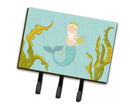 Neptune Merman Leash or Key Holder Wall Hooks, Coat Rack Wall Mount, for Hanging Keys, Towels, Aprons, Leashes