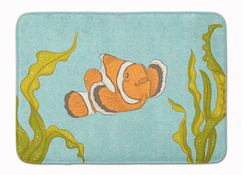 Clown Fish Machine Washable Memory Foam Mat BB8543RUG