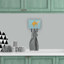 Gold Fish Welcome Leash or Key Holder Wall Hooks, Coat Rack Wall Mount, for Hanging Keys, Towels, Aprons, Leashes