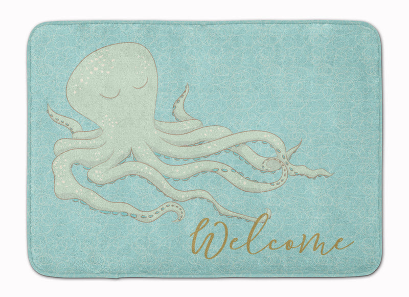 Octopus Welcome Machine Washable Memory Foam Mat BB8553RUG