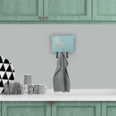 Octopus Welcome Leash or Key Holder Wall Hooks, Coat Rack Wall Mount, for Hanging Keys, Towels, Aprons, Leashes