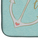 Anchor Welcome Dish Drying Mat – Absorbent, Artistic Kitchen Essentials BB8558DDM