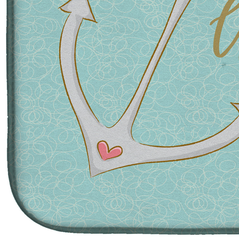 Anchor Welcome Dish Drying Mat – Absorbent, Artistic Kitchen Essentials BB8558DDM