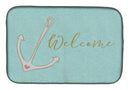 Anchor Welcome Dish Drying Mat – Absorbent, Artistic Kitchen Essentials BB8558DDM