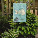 Blue Fish Welcome Garden Flag - Outdoor Decorative Yard Flag BB8578GF