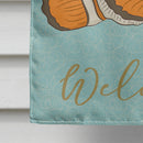Clown Fish House Flag 28x40 Porch Sleeve Pole Decorative Outside Yard Banner Artwork Wall Hanging, Polyester
