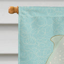 Dolphin House Flag 28x40 Porch Sleeve Pole Decorative Outside Yard Banner Artwork Wall Hanging, Polyester