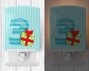 Christmas Month 3 Ceramic Night Light Compact, UL-Certified, Ideal for Bedroom, Bathroom, Nursery, Hallway, Kitchen, 6x4x3, Multicolor