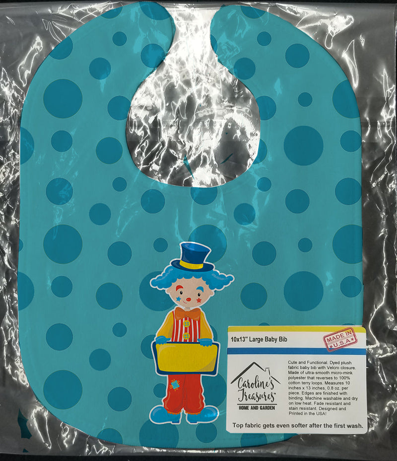 Circus Clown Baby Bib BB8703BIB